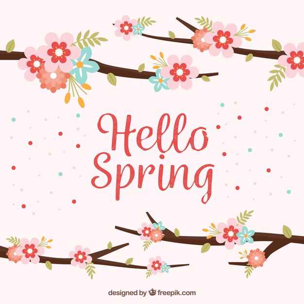 Spring background