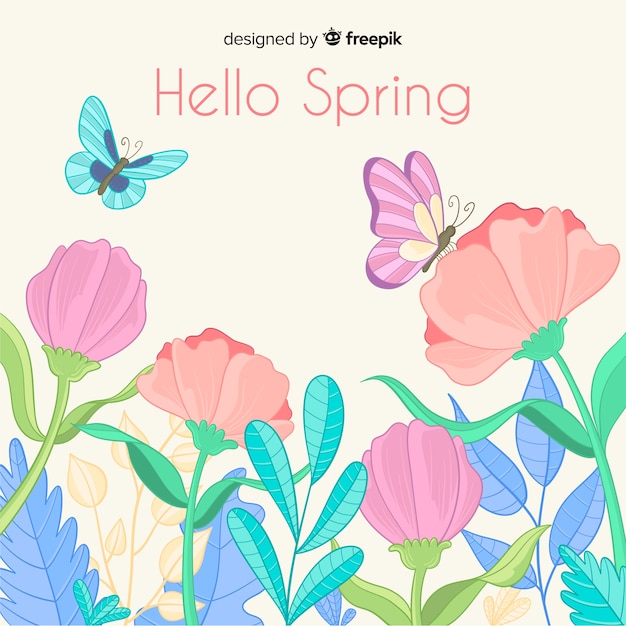 Spring background