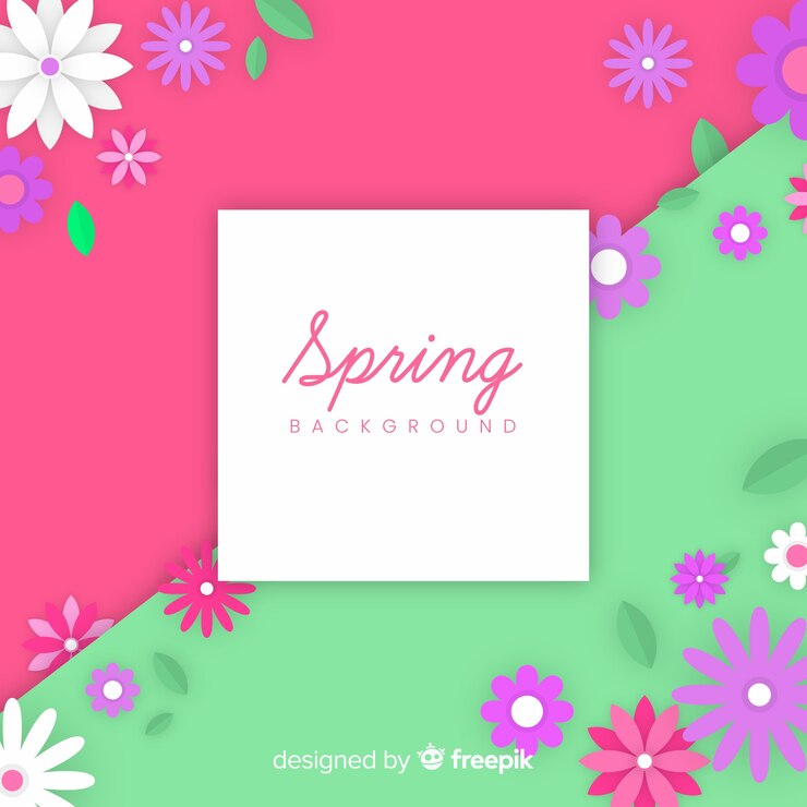 Free Vector spring background