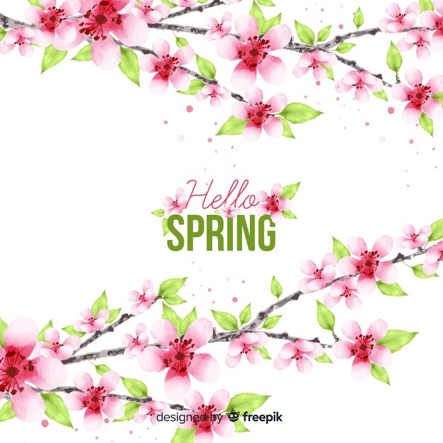 Spring background