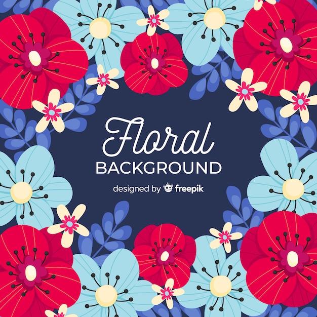 Spring floral background