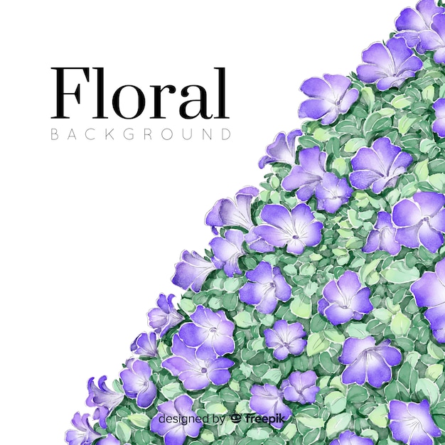 Spring floral background