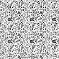 Free vector spring floral pattern