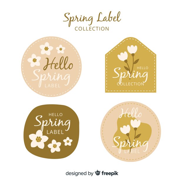 Spring label collection