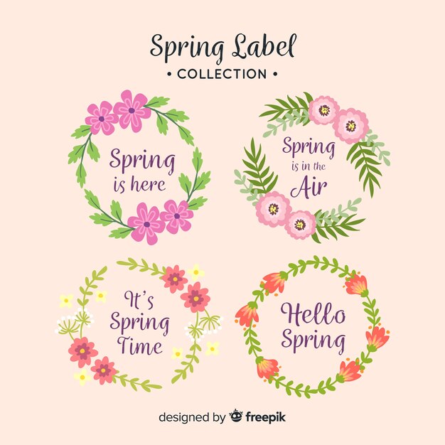 Spring label collection