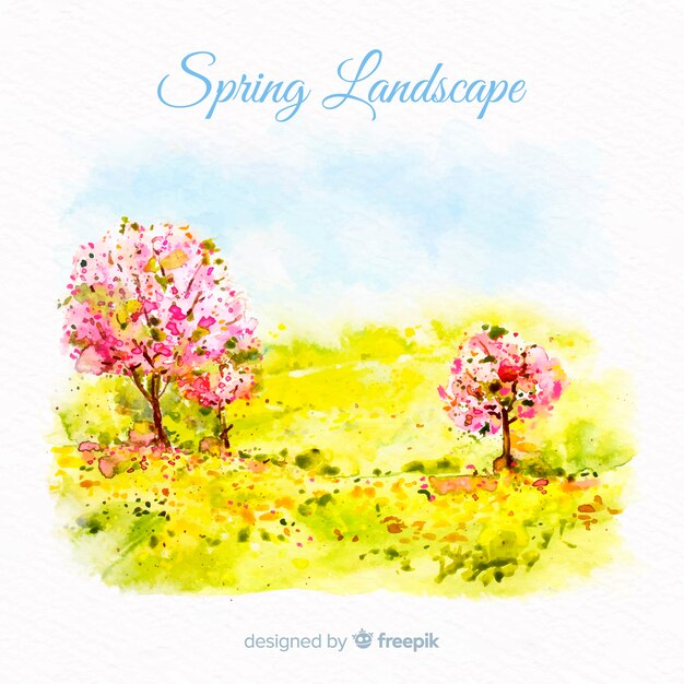 Spring landscape