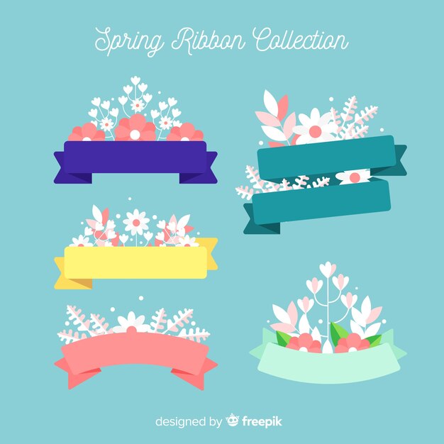 Spring ribbon collection