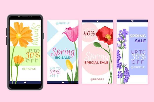 Spring sale instagram collection