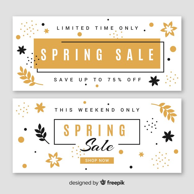 Spring sale