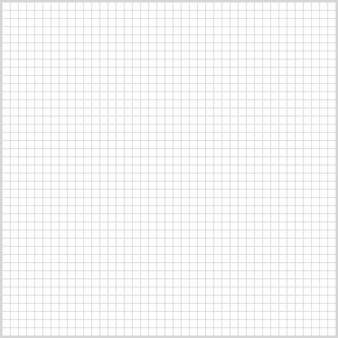 Square background lined sheet of paper for print or design, vector illustration