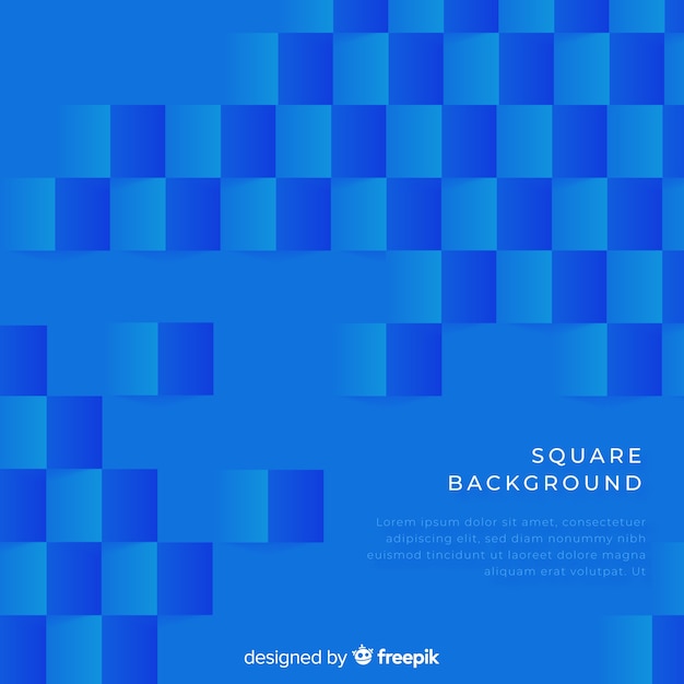 Free vector square background