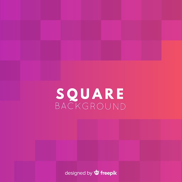 Free vector square background