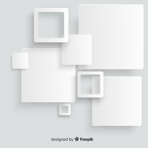 Free vector square background