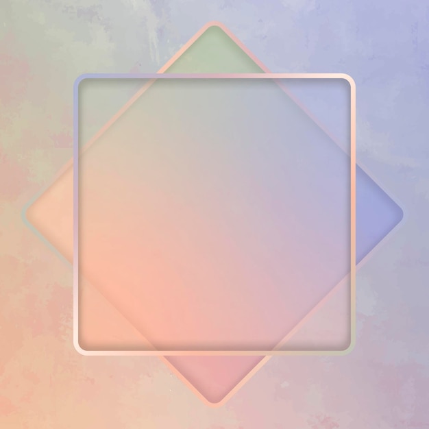 Square frame background