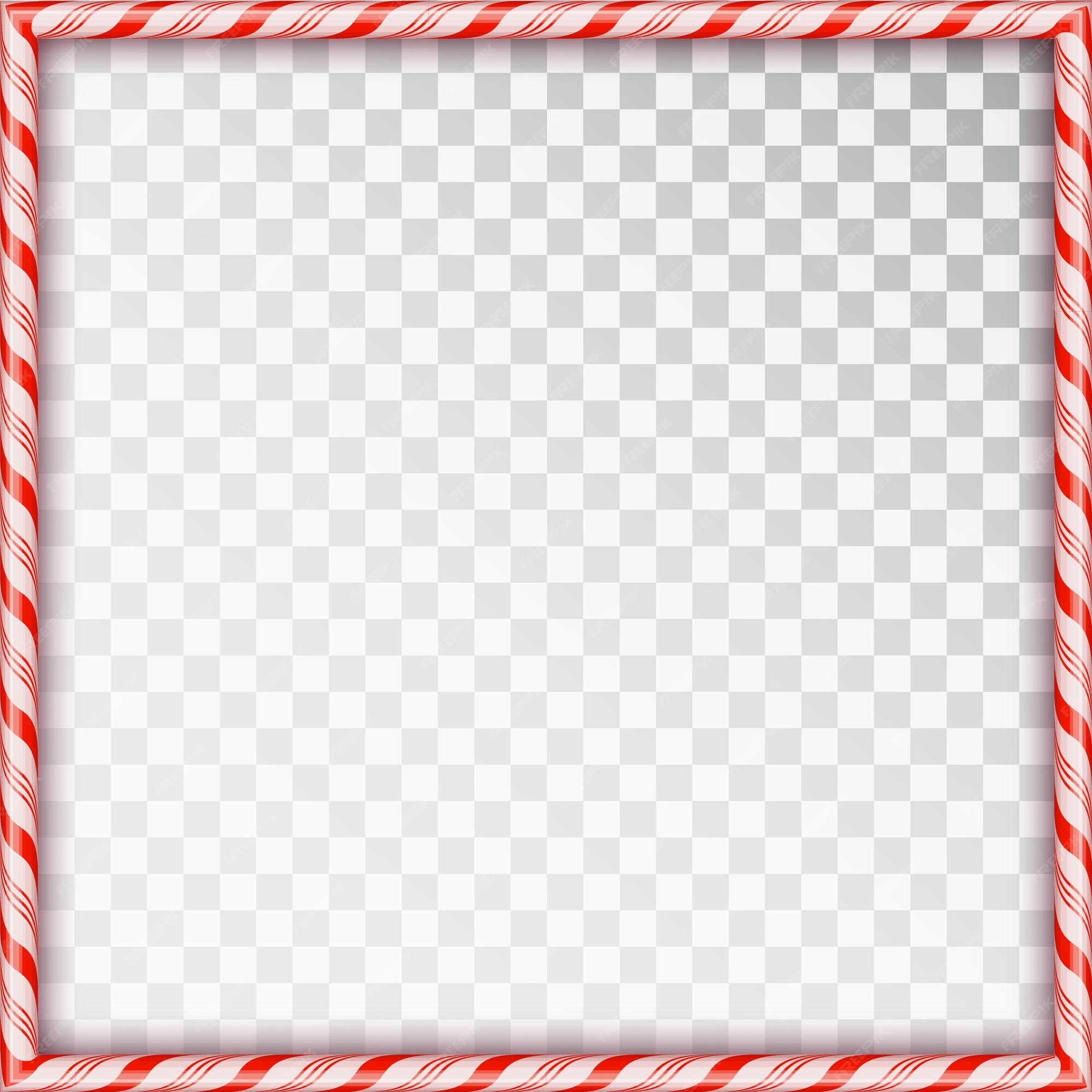 christmas candy border clipart