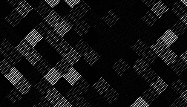 Square halftone pattern