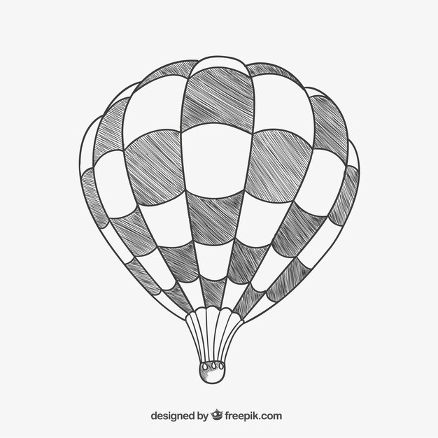 Free Vector squared air balloon 