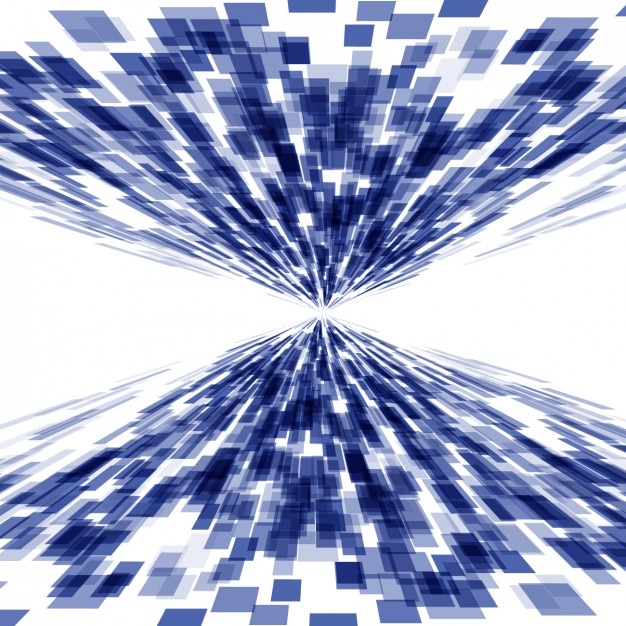 Vettore gratuito squares sfondo nello spazio