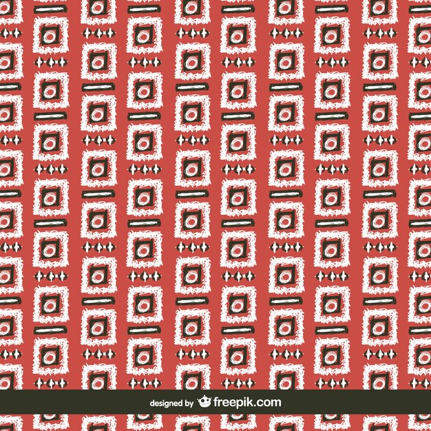 Squares pattern vector