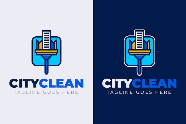 squeegee logo template