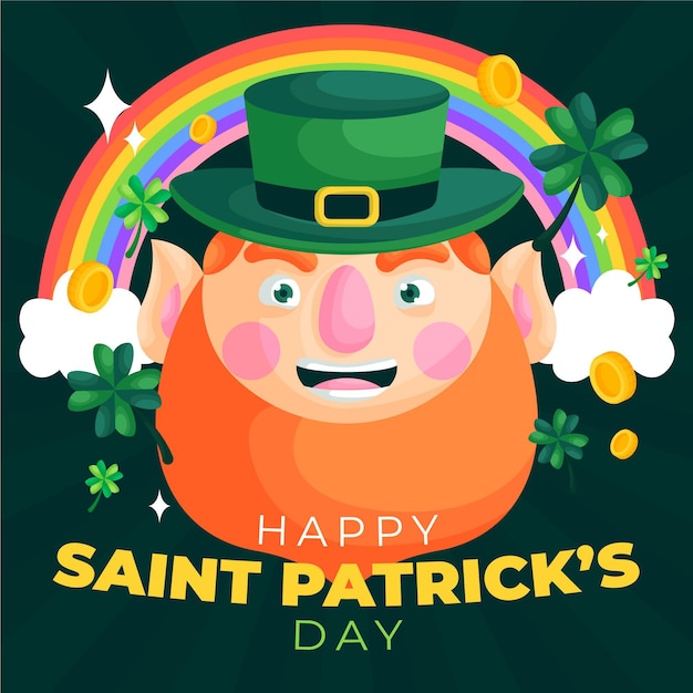 Free vector st. patrick day background