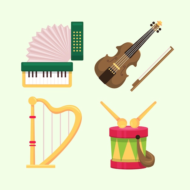 Free vector st. patrick day elements