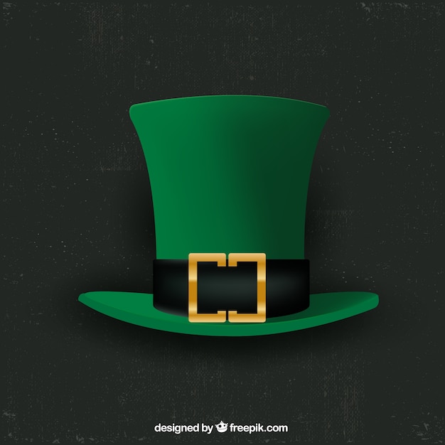 Free vector st patrick day hat