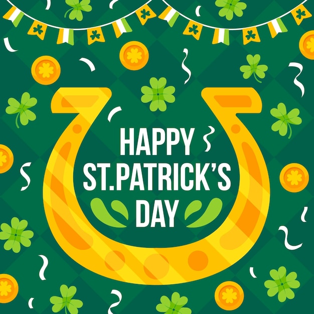 Free vector st patrick day illustration