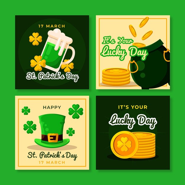 St. patrick day instagram posts