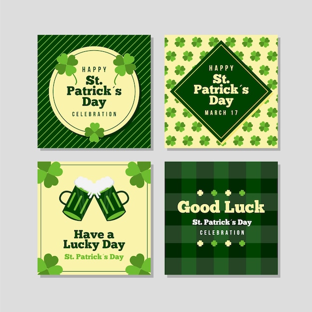 St. patrick day  instagram posts