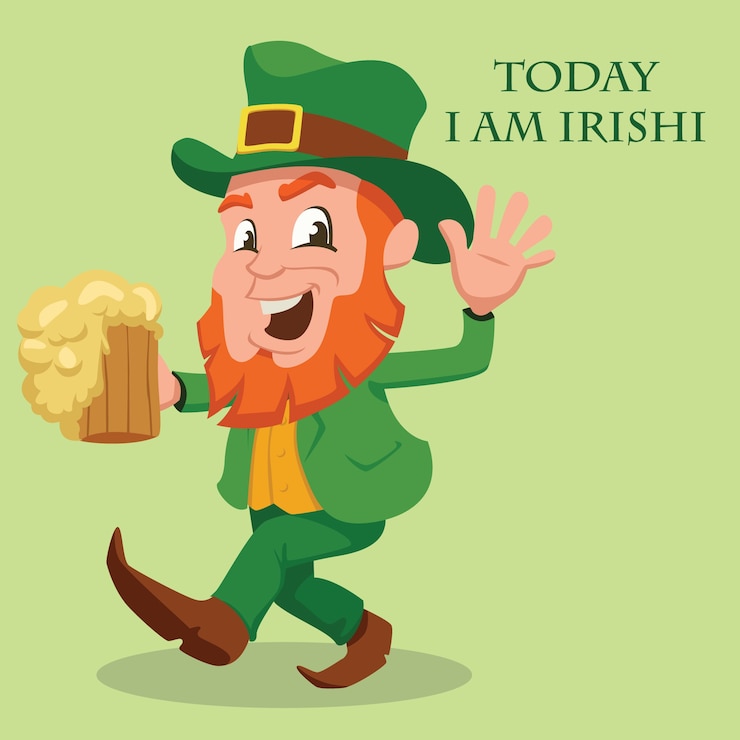 Free Vector st. patrick's background design