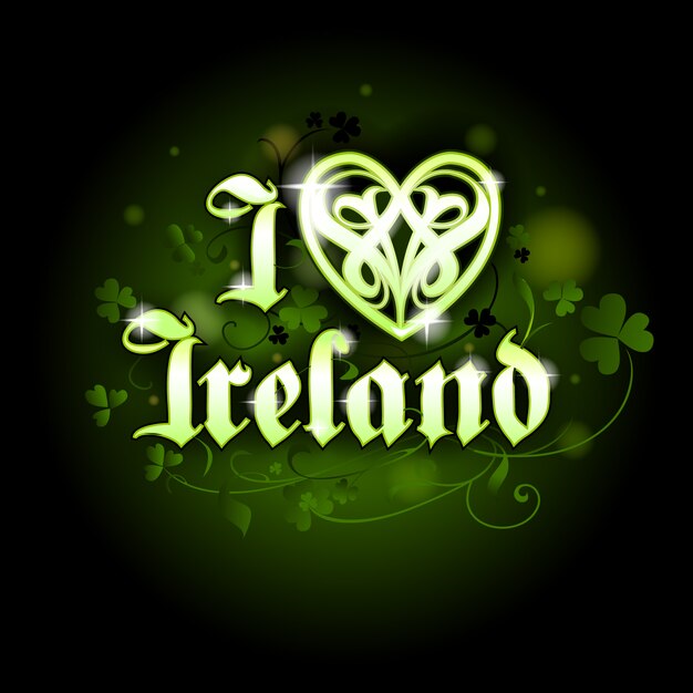 St. patrick's background design