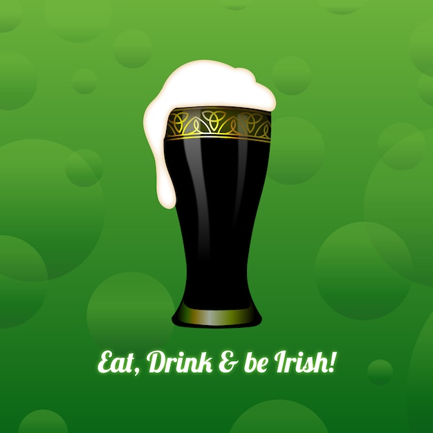 Free vector st. patrick's background design