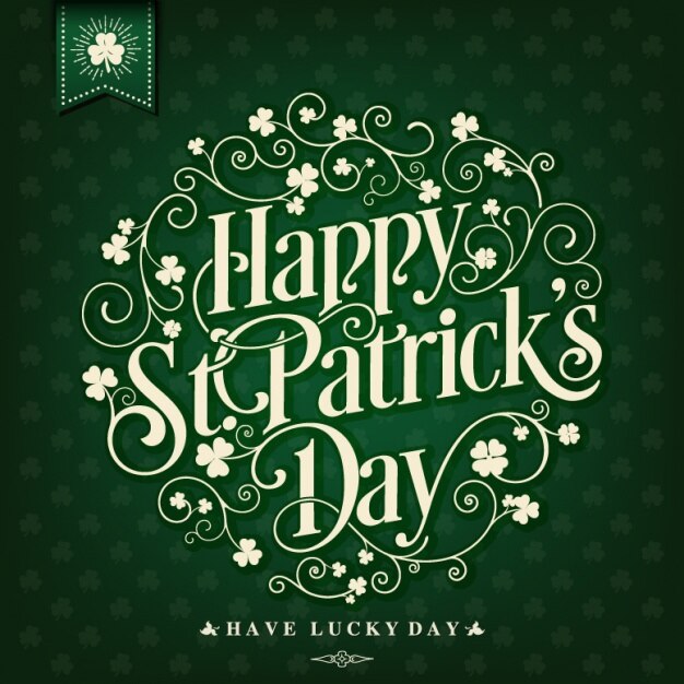 St. patrick's day background design
