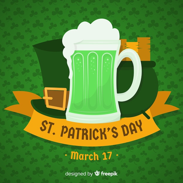 Free vector st. patrick's day background