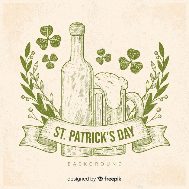 Free vector st. patrick's day background