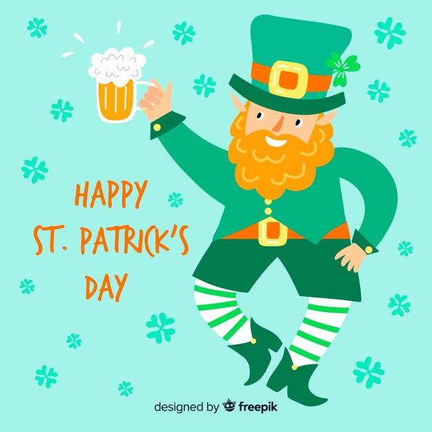 Free vector st. patrick's day background