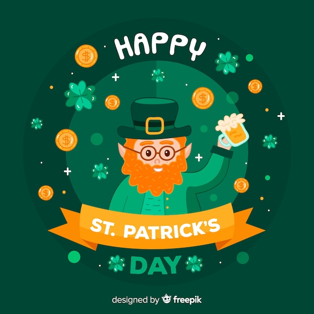 Free vector st. patrick's day background