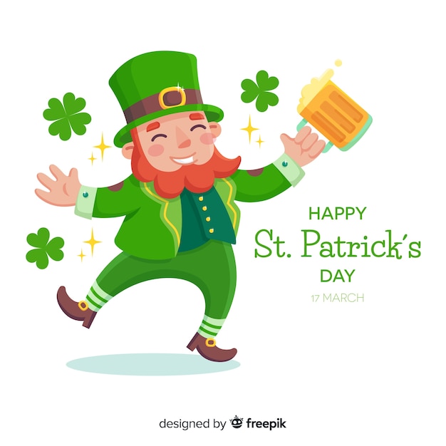 Free vector st. patrick's day background