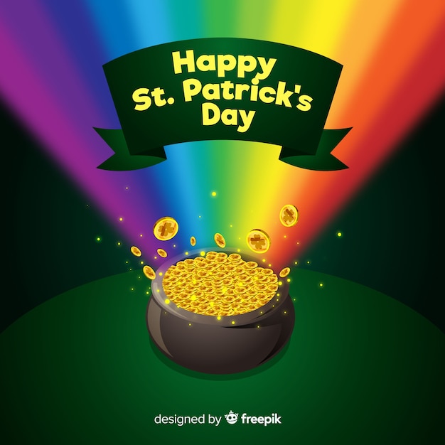 Free vector st. patrick's day background