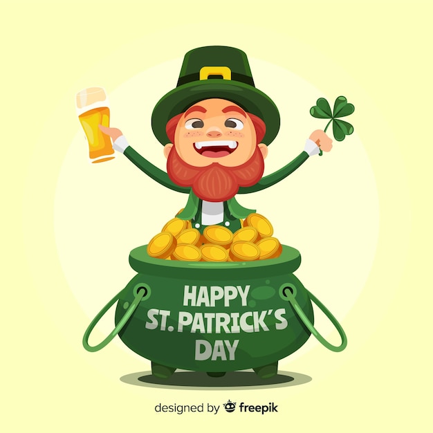 Free vector st. patrick's day background