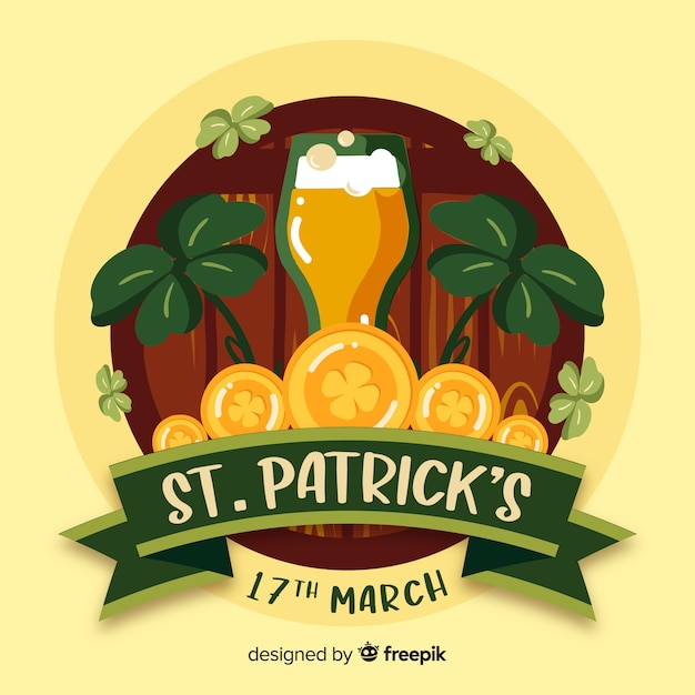 Free vector st. patrick's day background