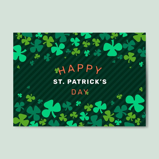 Free vector st.patrick's day banner vector