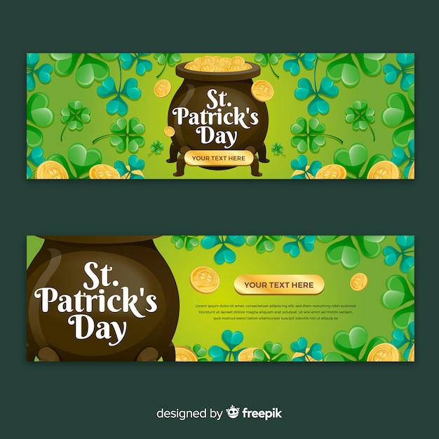 St. patrick's day banner