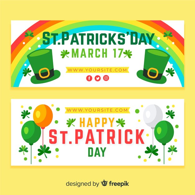 St. patrick's day banner