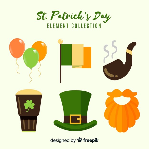 St. patrick's day element collection