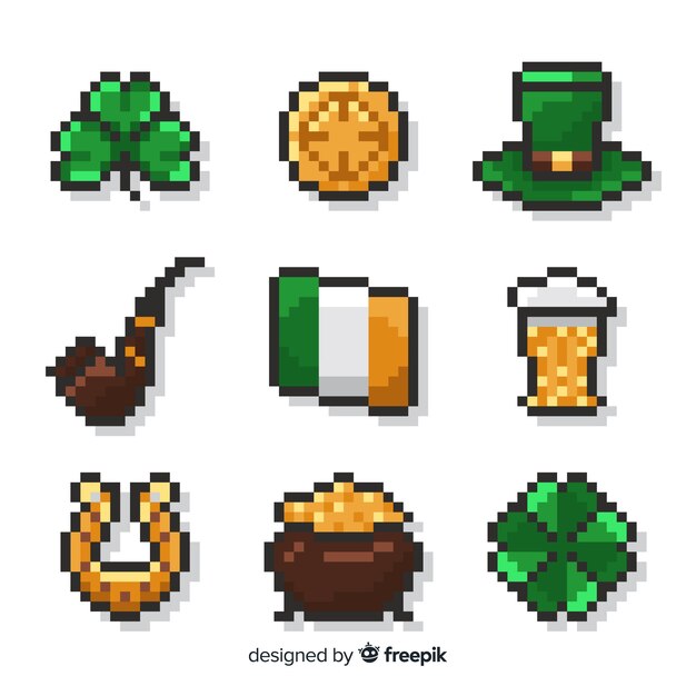 St. patrick's day element collection