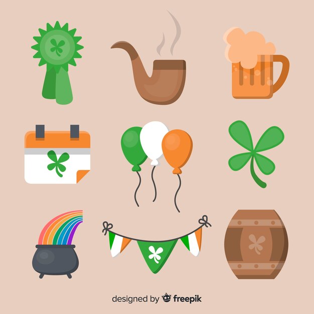 St. patrick's day element collection