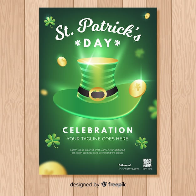 St. patrick's day flyer teplate