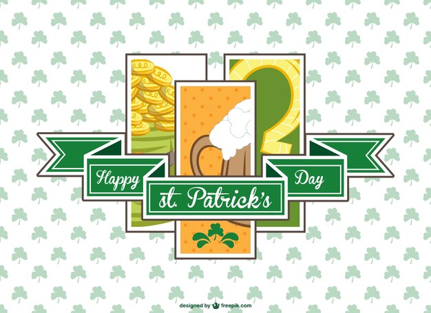 St Patrick's vector